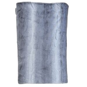 PetSmart Gray Faux Fur Blanket 50x60‎ Plush Soft Ombre Throw Pet Dog Cat Bedding